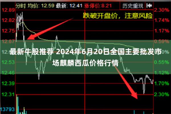 最新牛股推荐 2024年6月20日全国主要批发市场麒麟西瓜价格行情