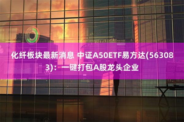 化纤板块最新消息 中证A50ETF易方达(563083)：一键打包A股龙头企业